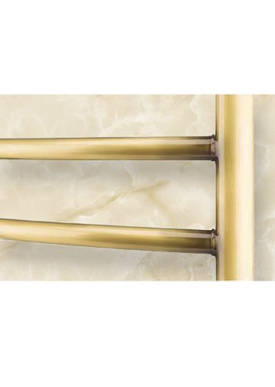 Warmer B Classic 700х500х500 - 9 перекладин полотенцесушитель с боковым подключением, античная бронза