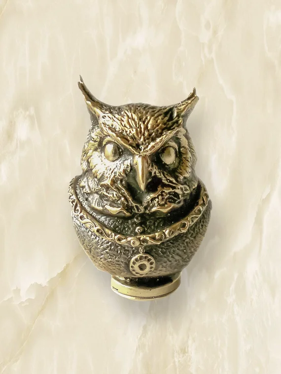 Бронзовая ложка для обуви "Owi".