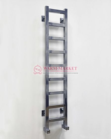 Quadro Q11 Easy - водяной дизайн-полотенцесушитель из нержавеющей стали