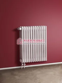 Трубчатый радиатор Dia Norm 3057-10 секций, трехтрубный с нижним правым/левым подключением с вентилем.