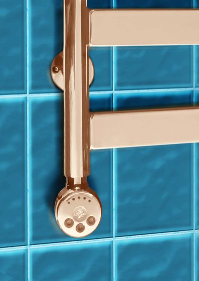 Napoli - вертикальный дизайн полотенцесушитель с широким профилем прямоугольного сечения