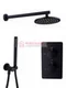 Душевой термостатический комплект Warmer Black Line 400300-8D Termo