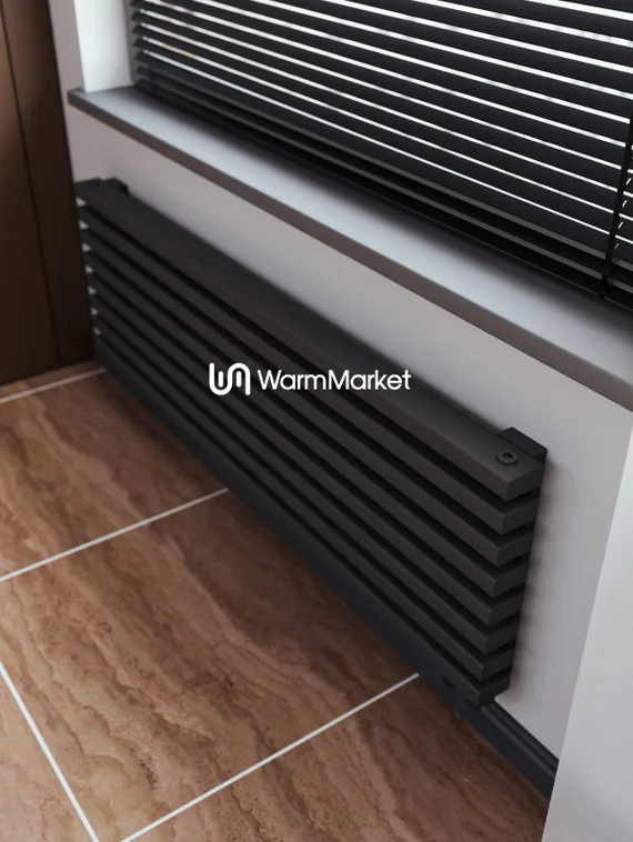 Bareng Select Z 2250 - горизонтальный трубчатый радиатор шириной 2250 мм, нижнее правое подключение