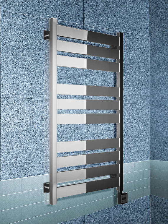 Centurion E - электрический полотенцесушитель с квадратными и прямоугольными перекладинами