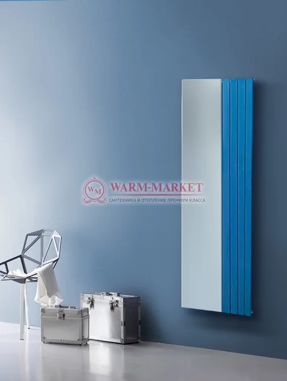 Трубчатый радиатор KZTO Zerkalo S V2 высотой 1549 мм