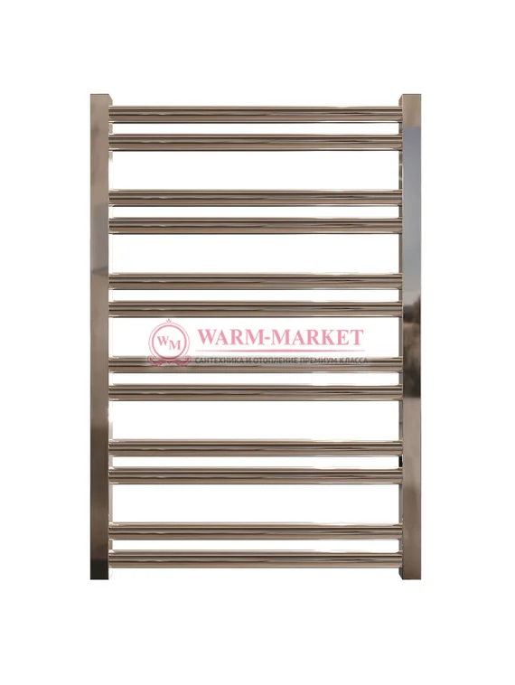 Mandarino Tubo 500х800 - цветной полотенцесушитель из анодированного алюминия, модель 12/21