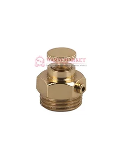 Кран Маевского SR Rubinetterie, золото