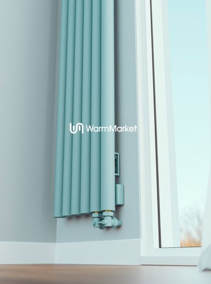 Bareng Monte V - вертикальный трубчатый радиатор высотой 2250 мм, нижнее правое подключение