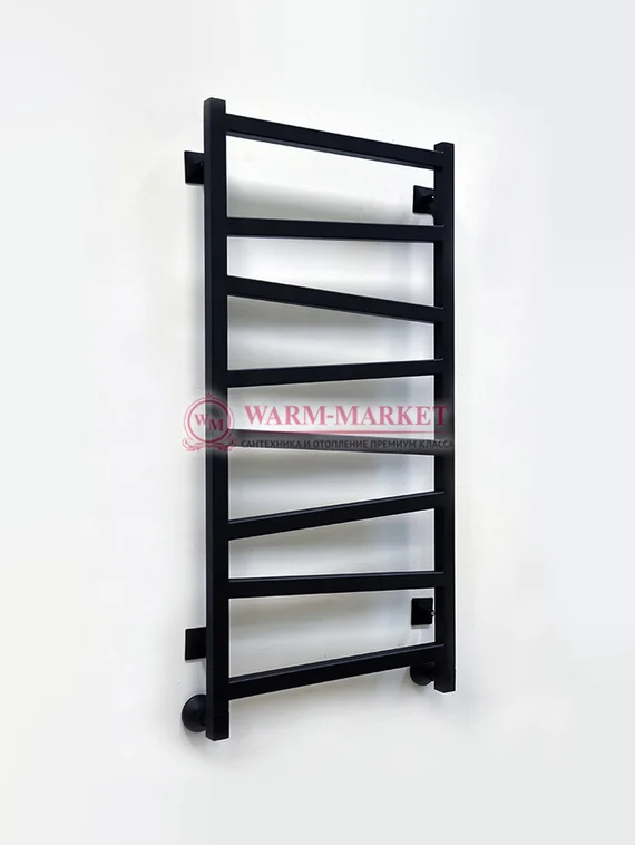 Quadro Zigzag "Реплика" - водяной дизайн-полотенцесушитель из нержавеющей стали