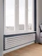 Bronto Plex Z - горизонтальный трубчатый радиатор шириной 1500 мм, нижнее левое подключение