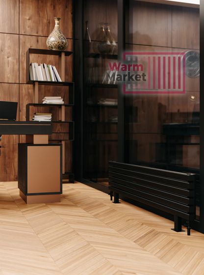 Axxinot Fortalla 40х40 ZN - горизонтальный радиатор на ножках шириной 500 мм, 2 секции