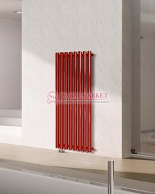 Вертикальный трубчатый радиатор KZTO Garmonia А40 V1 высотой 1784 мм напольного исполнения