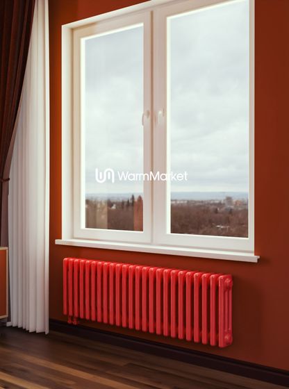 Bareng Softy 3030 - трехтрубный трубчатый радиатор высотой 300 мм, нижнее подключение