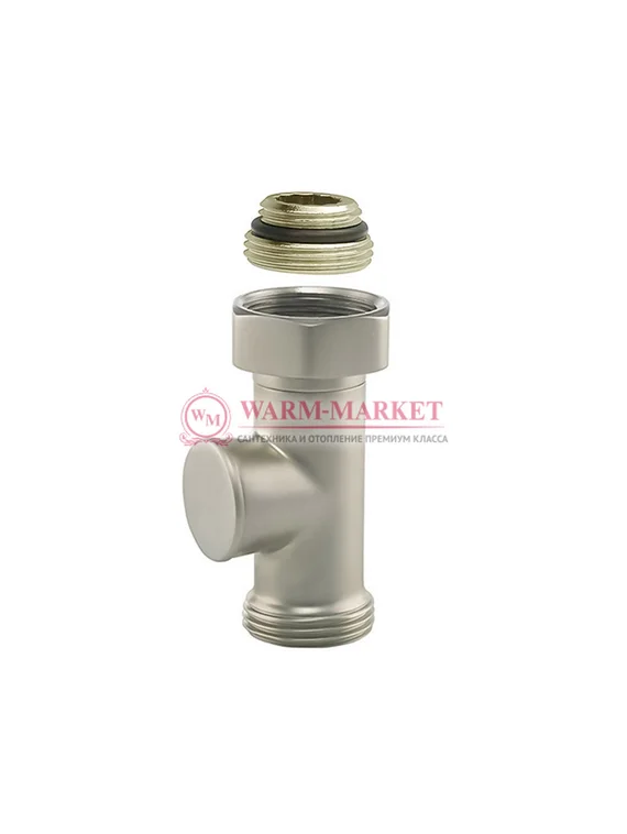 Вентиль запорный прямой Hummel Designtechnik 3/4НРx1/2НР