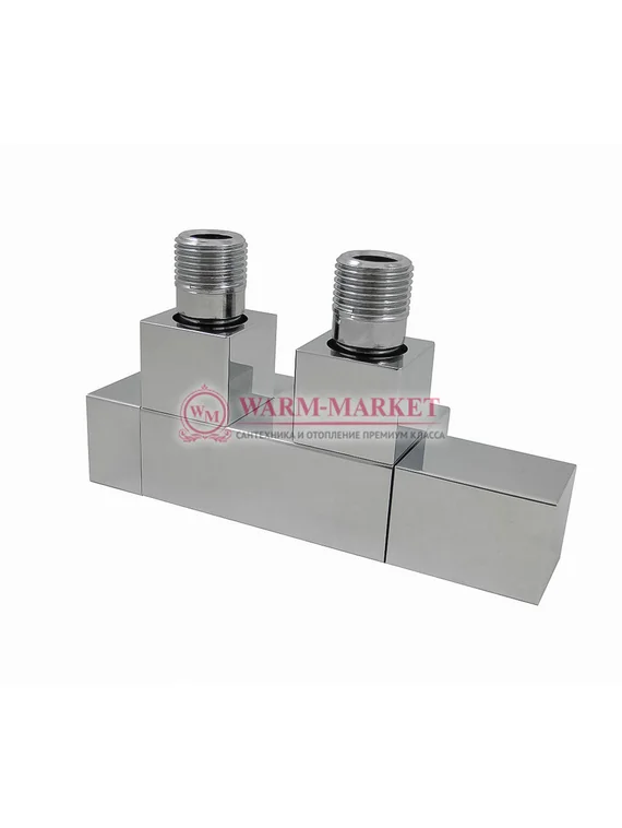 Узел с ручной регулировкой для нижнего подключения Duo-plex Square 6059