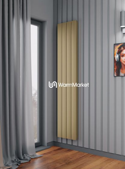 Axxinot Barkas V 2500 - вертикальный алюминиевый радиатор высотой 2530 мм