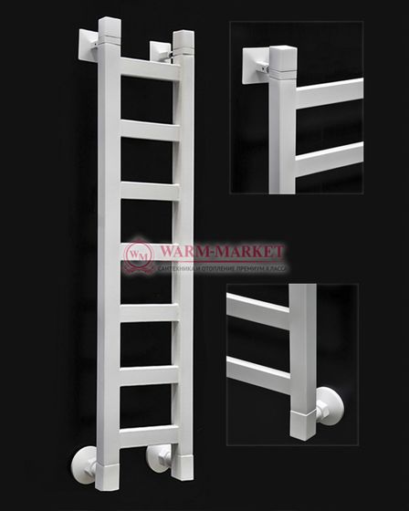 Quadro-EQ1 - электрический дизайн-полотенцесушитель из нержавеющей стали