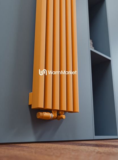 Bareng Select V 1250 - вертикальный трубчатый радиатор высотой 1250 мм, нижнее центральное подключение