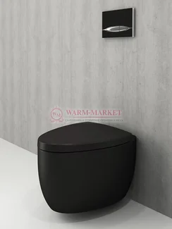 Унитаз подвесной Bocchi Etna черный матовый