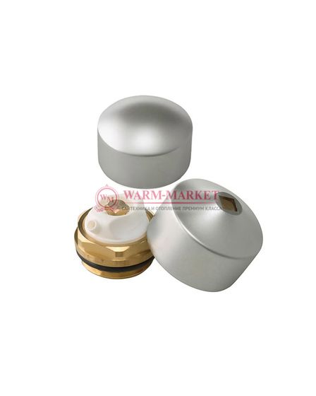 Набор Hummel - воздухоотводчик (кран Маевского), заглушка с декоративными колпачками Design 1/2&quot;