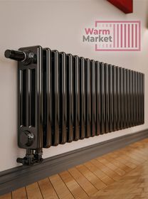 Axxinot Sentir 3030 - стальной трубчатый радиатор, нижнее подключение с термостатикой N69 твв