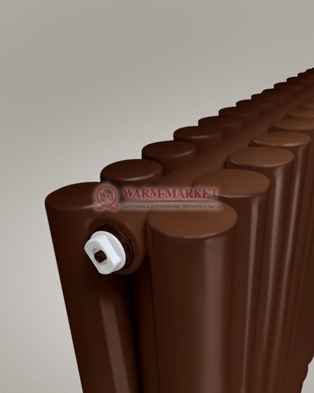 Garmonia A 40 V 2 - вертикальный трубчатый радиатор высотой 1784 мм коричневого цвета