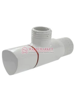 Кран санитарный Белый