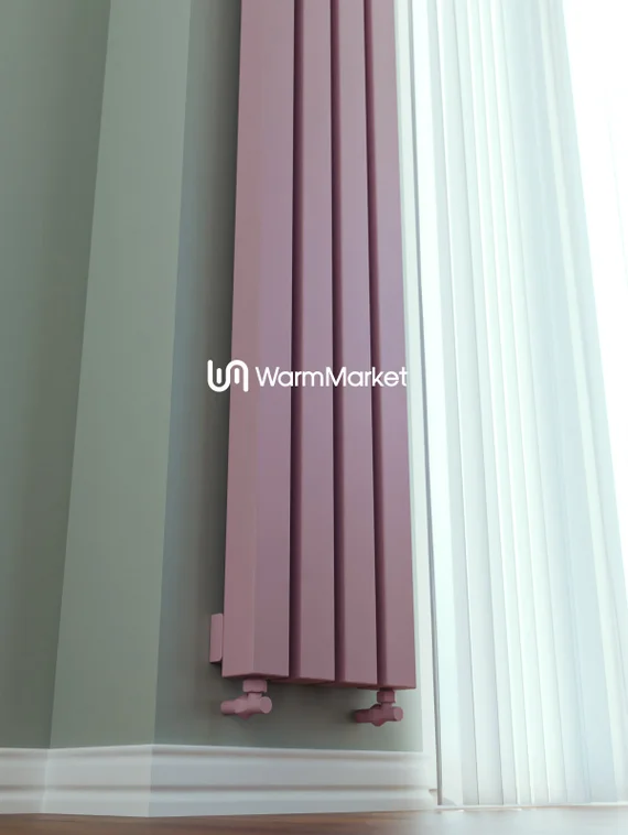 Bareng Livian V 1750 - вертикальный трубчатый радиатор высотой 1750 мм, нижнее разнесенное подключение