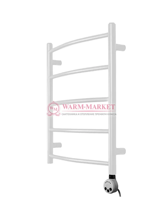 Полотенцесушитель электрический Solent Grevol SR-010 600х500 П5 белый