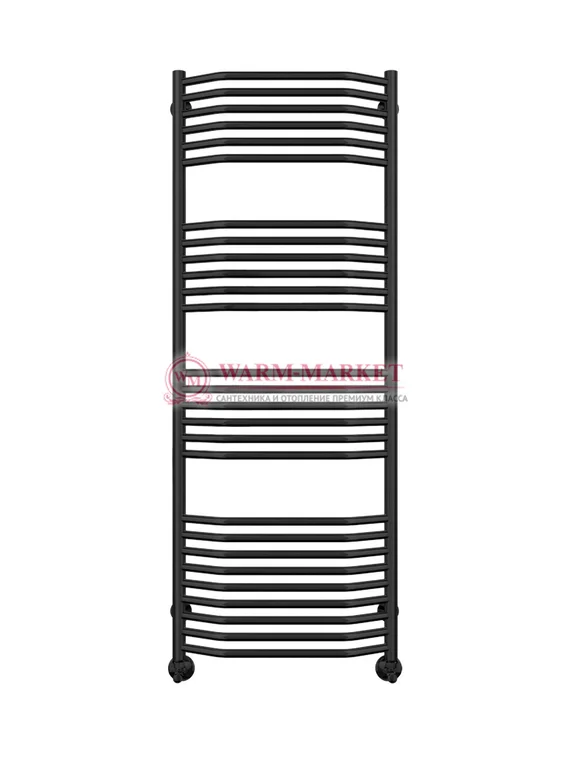 Виктория П27 - электрический полотенцесушитель, черный
