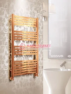 Toscana bronze - бронзовый полотенцесушитель с квадратным профилем.