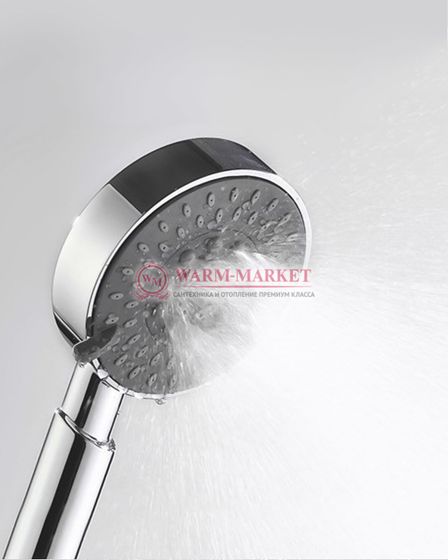 Встраиваемый комплект для душа с верхней душевой насадкой и лейкой черный А14028-Bl