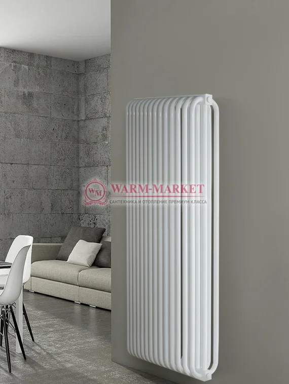 Вертикальный трубчатый радиатор KZTO RS‌-3 высотой 1790 мм