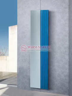 Трубчатый радиатор KZTO Zerkalo S V2 высотой 1867 мм