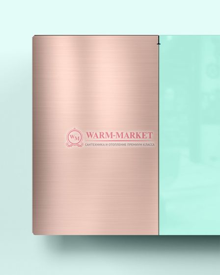 62/38 Cu-медный дизайнерский радиатор