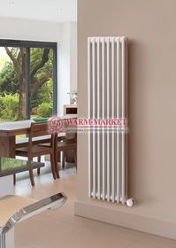 Delta Electric 1800, 8 секций,  2 трубный - электрический вертикальный трубчатый радиатор