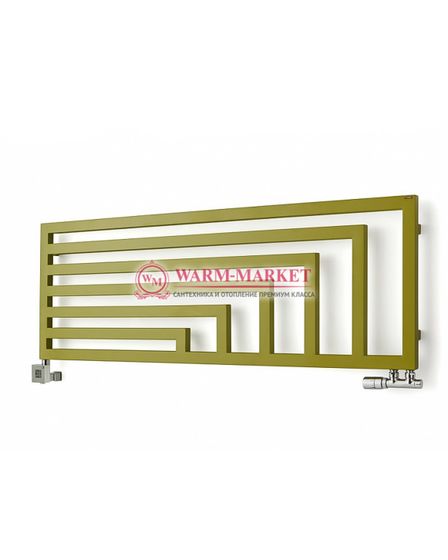 Terma Angus H - водяной или электрический дизайн радиатор шириной 1620 мм