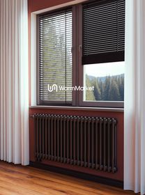 Bareng Softy 2070 - двухтрубный трубчатый радиатор высотой 700 мм, нижнее подключение с термостатикой