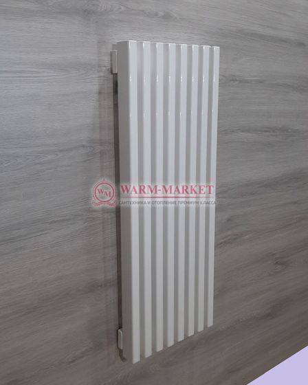 Steel V 30х60 2000 - вертикальный трубчатый дизайн-радиатор, 9 секций