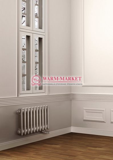 Трубчатый радиатор Dia Norm 3037 трехтрубный, боковое подключение