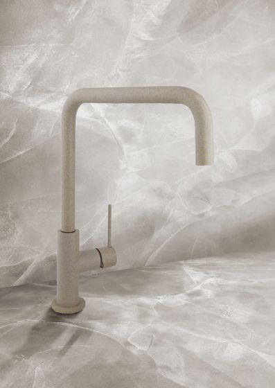 Timo Saona Shampagne - однорычажный смеситель для кухонной мойки