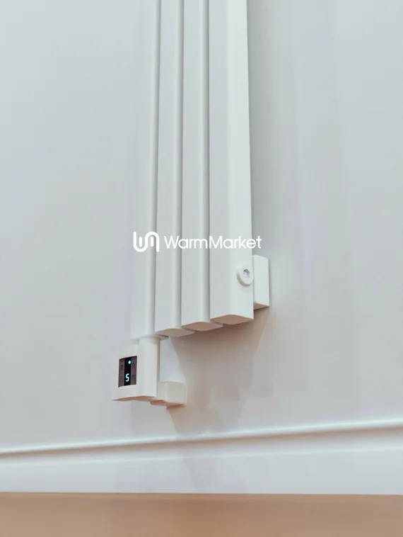 Bareng Tipe VE 1000 - вертикальный электрический трубчатый радиатор высотой 1000 мм