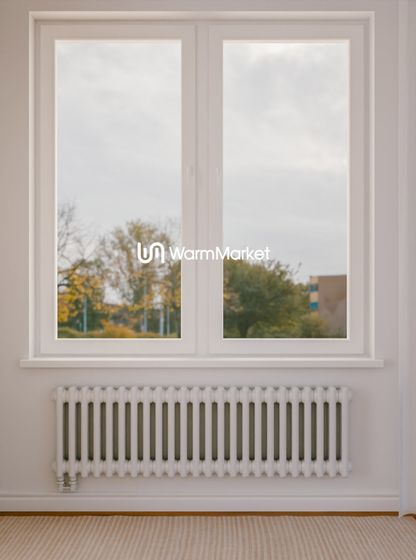 Bareng Softy 2037 - двухтрубный трубчатый радиатор высотой 370 мм, нижнее подключение