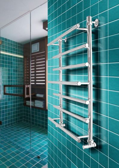 Liticia E - электрический полотенцесушитель с чередующимися разноуровневыми перекладинами