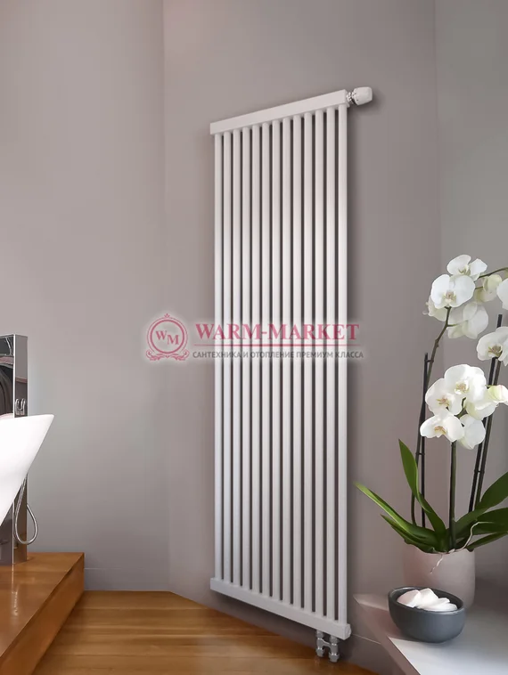 Вертикальный трубчатый радиатор KZTO RS‌-1 высотой 1790 мм