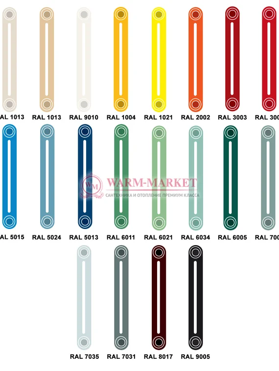 Трубчатый радиатор Zenith To-Be C4/900 четырехтрубный, боковое подключение