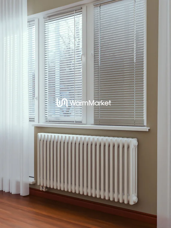 Bareng Softy 3070 - трехтрубный трубчатый радиатор высотой 700 мм, нижнее подключение