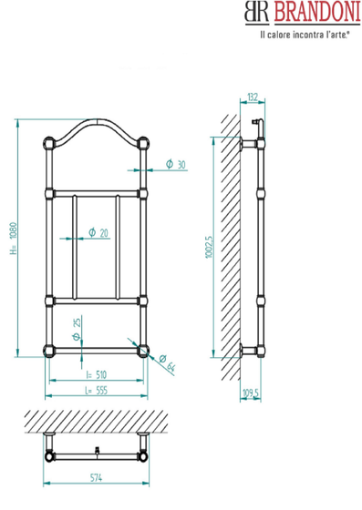Brandoni Exclusive размеры