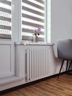 Bareng Monte V 700 - вертикальный трубчатый радиатор высотой 700 мм, нижнее левое подключение