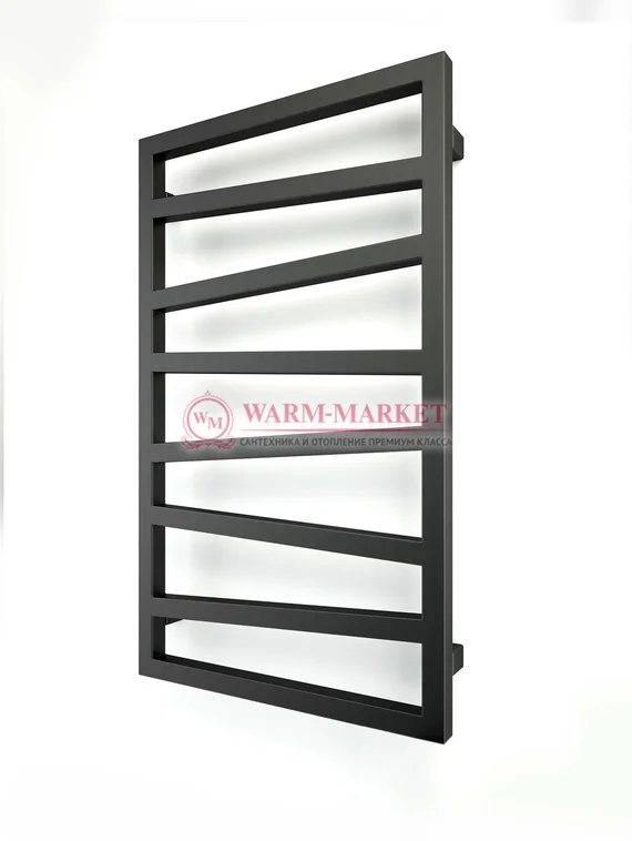 Quadro Zigzag "Реплика" - водяной дизайн-полотенцесушитель из нержавеющей стали